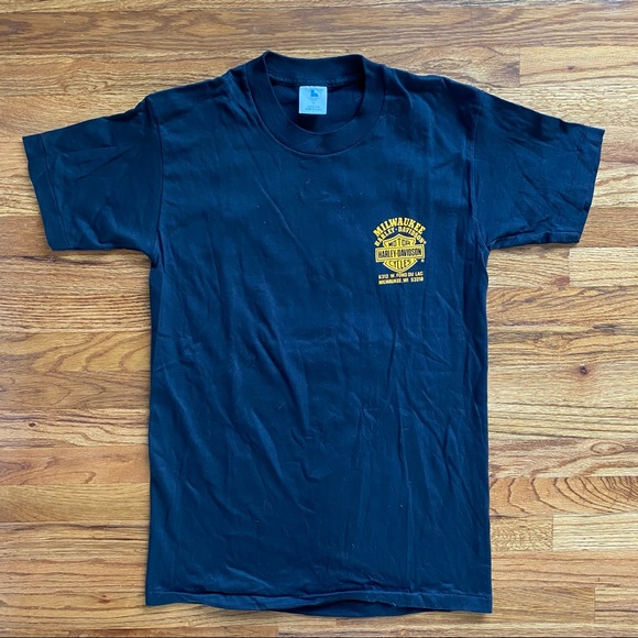 Vintage 1999 Harley Davidson Single Stitch Made In USA T-Shirt Size Medium - Picture 2 of 4